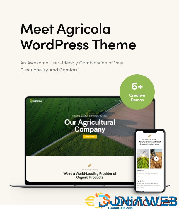 Agricola - Agriculture & Organic Farm Theme NULLED