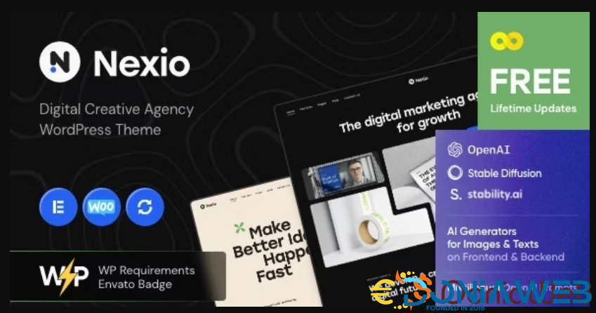 Nexio - Digital Creative Agency Theme