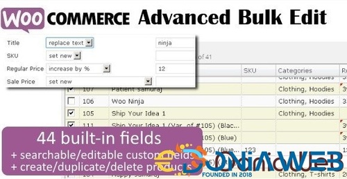 More information about "WooCommerce Advanced Bulk Edit"