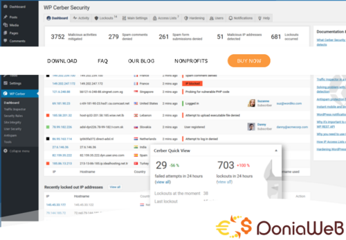 More information about "WP Cerber Security Pro - WordPress Antispam & Malware Scan"