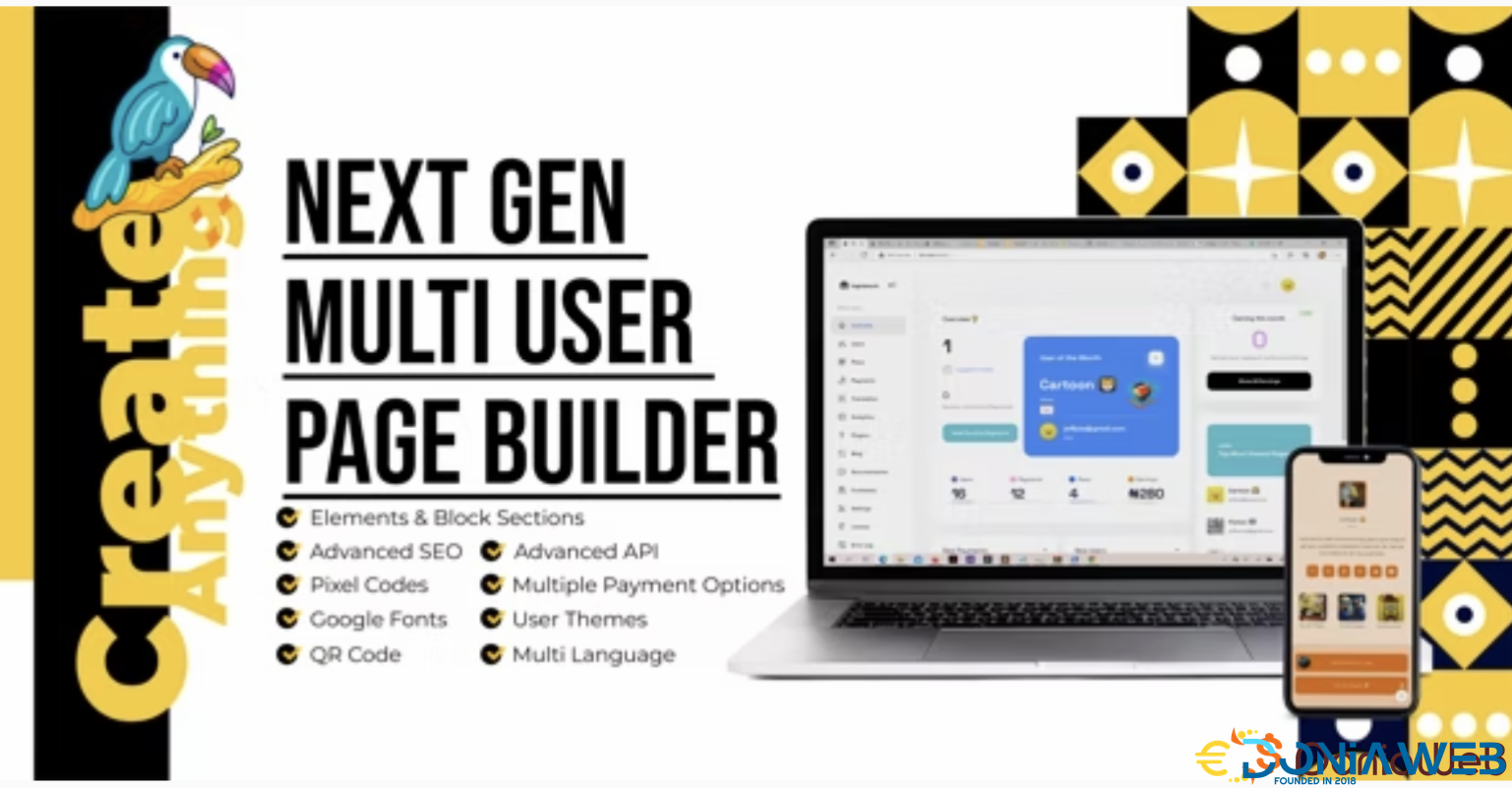 Rio Pages - Next Gen Multi User Page Builder v2.4