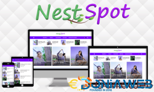 More information about "NestSpot - Professional News & Magazine Blogger Template"