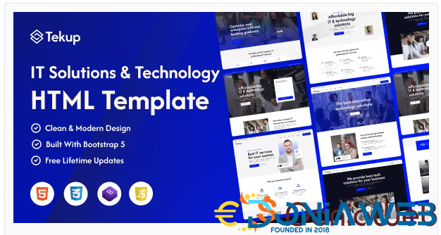 Tekup - Technology IT Services Html Template