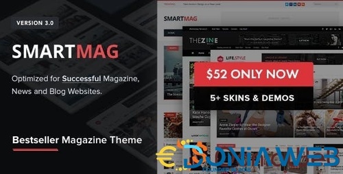 More information about "SmartMag - Responsive & Retina WordPress Magazine"