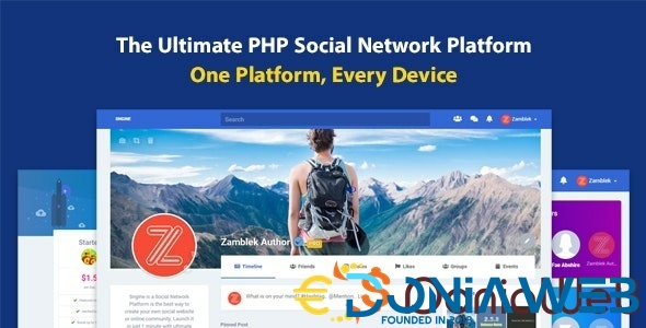 More information about "Sngine - The Ultimate PHP Social Network Platform"