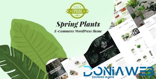 More information about "Spring Plants - Gardening & Houseplants WordPress Theme"