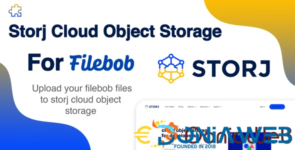 Storj Cloud Object Storage Add-on For Filebob