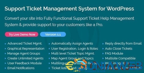 More information about "Support Ticket Management System for WordPress"