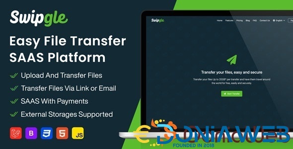 Swipgle - Easy File Transfer (SAAS)