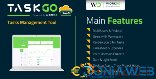 More information about "TaskGo SaaS – Tasks Management Tool"