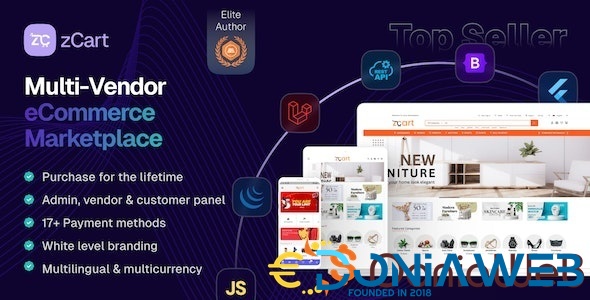 zCart Multi-Vendor eCommerce Marketplace