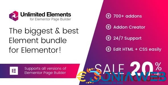 Unlimited Elements for Elementor Pro (Premium)