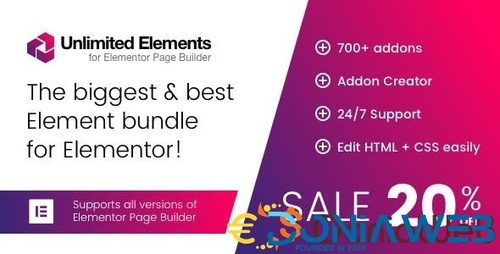 More information about "Unlimited Elements for Elementor Pro (Premium)"