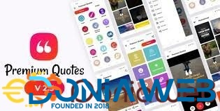 Premium Quotes - Quotes App With Admin Panel, AdMob and FAN Ads