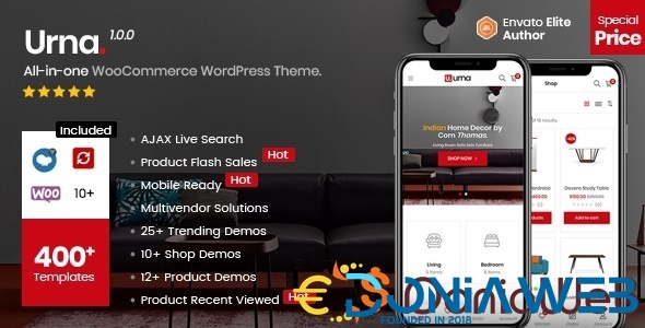 Urna - All-in-one WooCommerce WordPress Theme