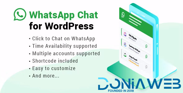 WhatsApp Chat WordPress