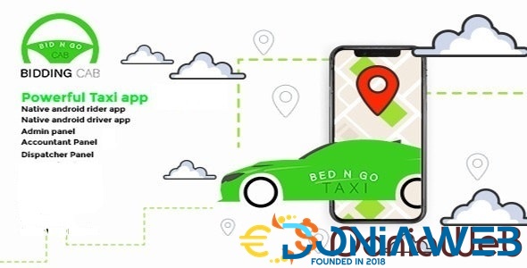 InDrive Bidding Clone- Complete Taxi App with Admin Panel