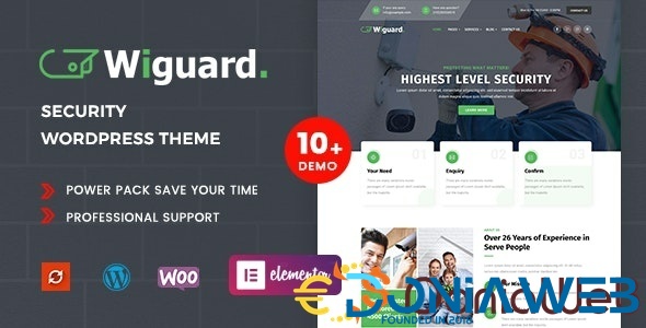 Wiguard - CCTV & Security WordPress Theme