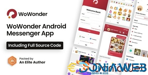 More information about "WoWonder Android Messenger - Mobile Application for WoWonder Social Script"