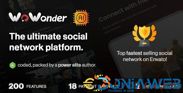 More information about "wowonder is complete nulled"