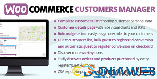 More information about "WooCommerce Customers Manager By Vanquish"