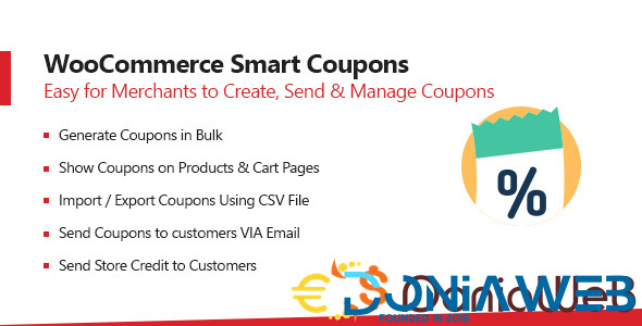 WooCommerce Smart Coupons Plugin - Extended Coupon Code Generator