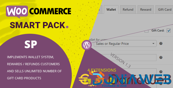 WooCommerce Smart Pack - Gift Card, Wallet, Refund & Reward