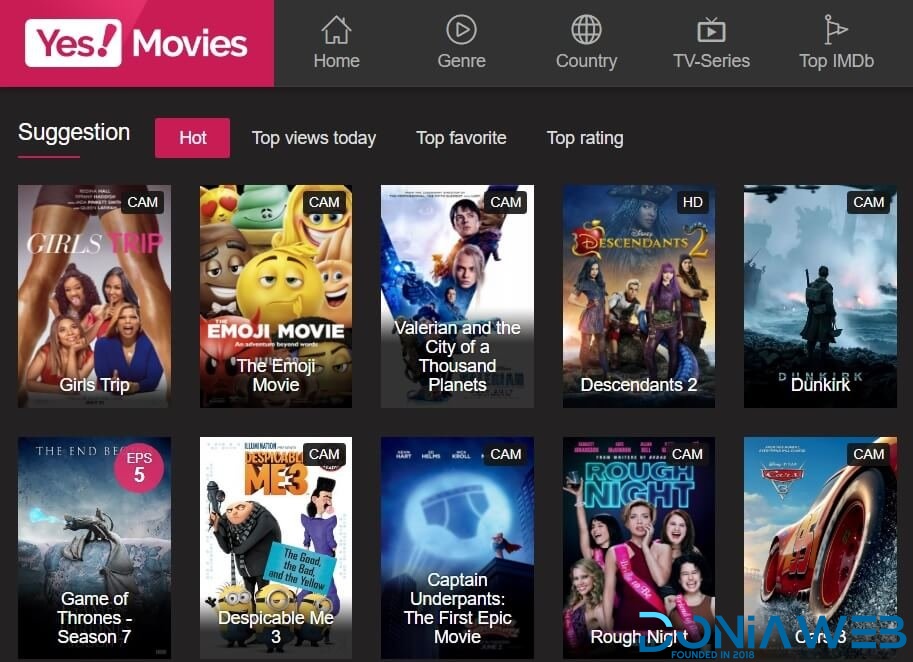 Yesmovies V5.0 - Movie CMS Script