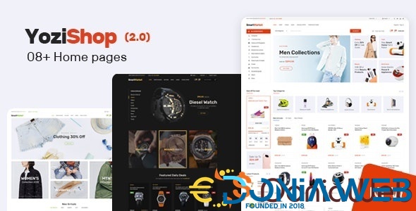 Yozi - Multipurpose Electronics WooCommerce WordPress Theme