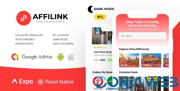 AffiLink Mobile - Affiliate Link Sharing Platform