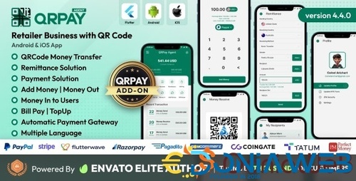 More information about "QRPay Agent - Retailer Business with QR Code Android and iOS App"