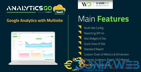 AnalyticsGo SaaS - Google Analytics V4 with Multisite