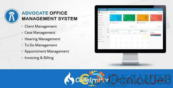 Advocate Office Management System