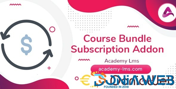 Academy LMS Course Bundle Subscription Addon