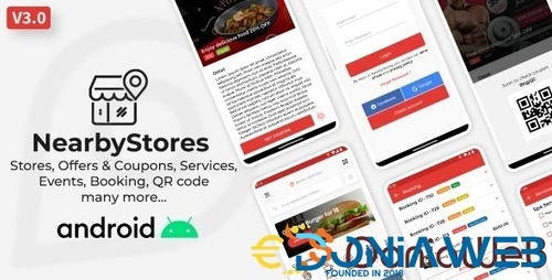 More information about "Nearby Stores Android - Offers & Coupons, Events, Restaurant, Services & Booking"