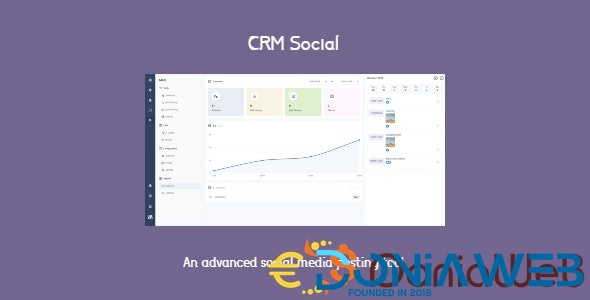 CRM Social - advanced social media posting tool