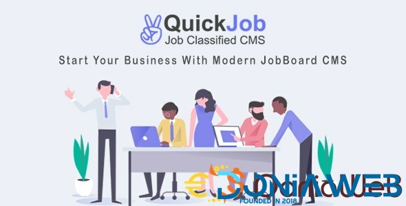 QuickJob - Job Board Job Portal PHP Script (Nulled)