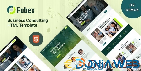 Fobex - Multipurpose Business Agency HTML Template