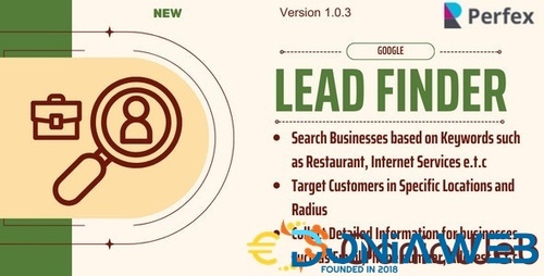 More information about "Google Lead Finder module for Perfex CRM"