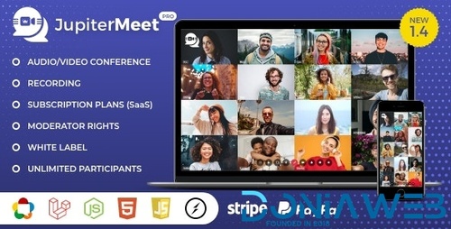 More information about "JupiterMeet Pro - White Label Video Conference"