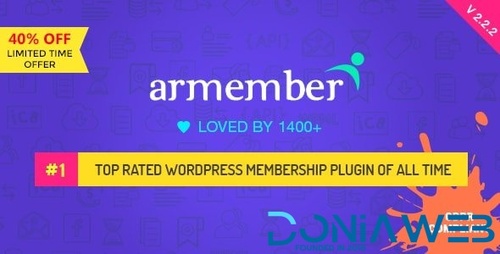 More information about "ARMember v2.2.1 - WordPress Membership Plugin"