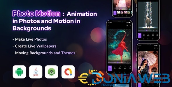 Photo Motion - Animation in Photos and Motion in backgrounds