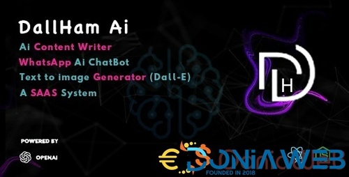 More information about "DallHam Ai - Ai WhatsApp, Chatbot, Ai Speech, Bard Ai SAAS System"