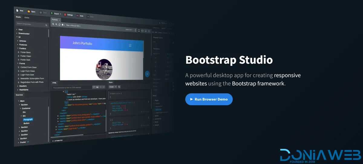 Bootstrap Studio - The Revolutionary Web Design Tool (Crack)