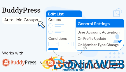 BuddyPress Auto Join Groups