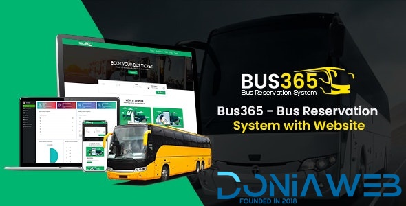 Bus365 - Bus Reservation System with Website