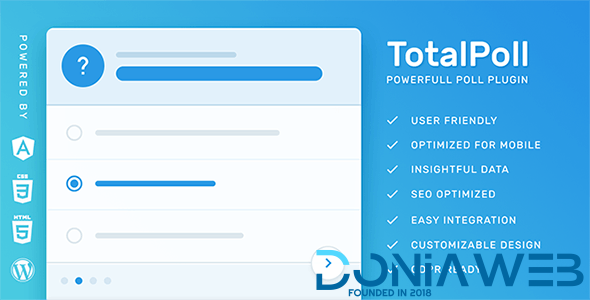 TotalPoll Pro V4.0.2 - Responsive WordPress Poll Plugin