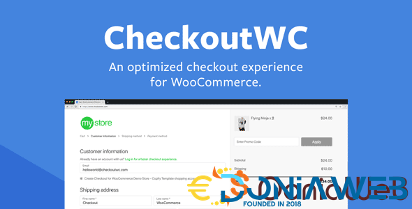 CheckoutWC - Beautiful, Conversion Optimized Checkout Templates For