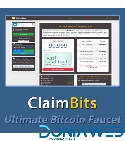 More information about "ClaimBits v2.1.6 - Ultimate Bitcoin Faucet Script"