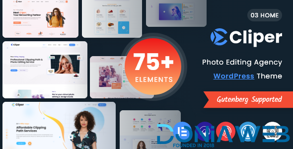 Cliper - Clipping Path Agency WordPress Theme